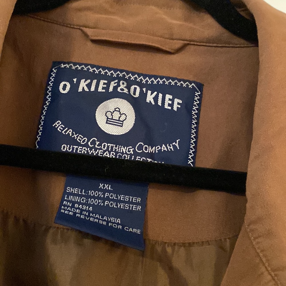 O’kief Light Weight Polyester Jacket. Discolored … - image 2